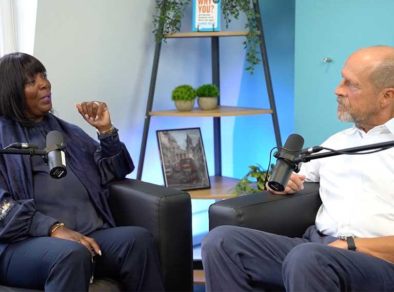 James Reed interviewing Dr Heather Melville