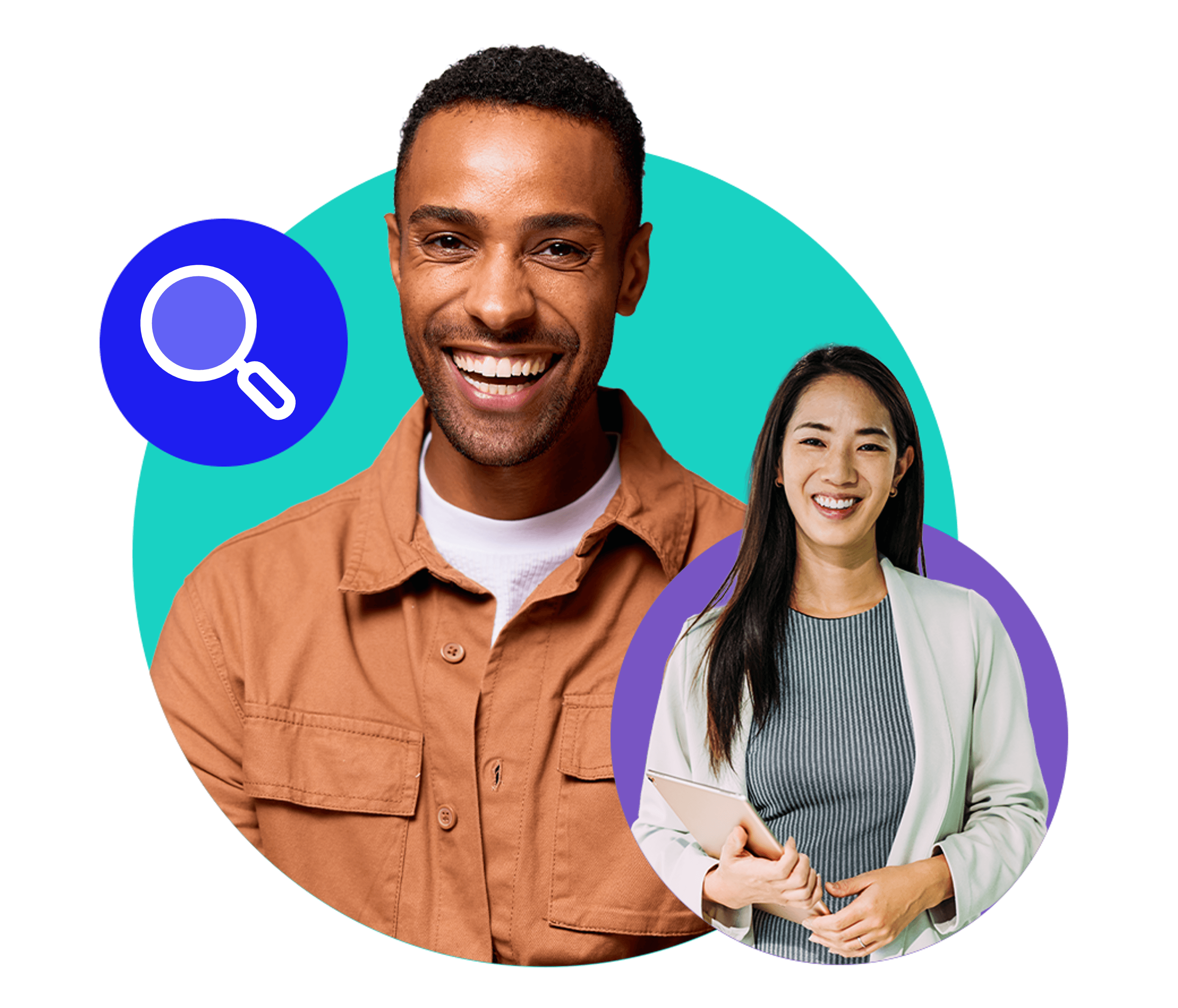 Great jobs, powered by real recruiters