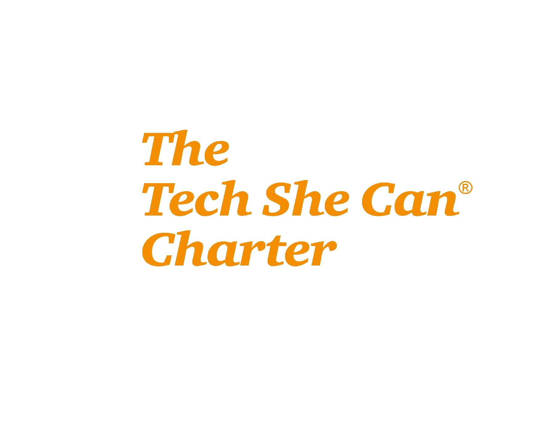 Tech She Can logo v2 Tangerine (1)