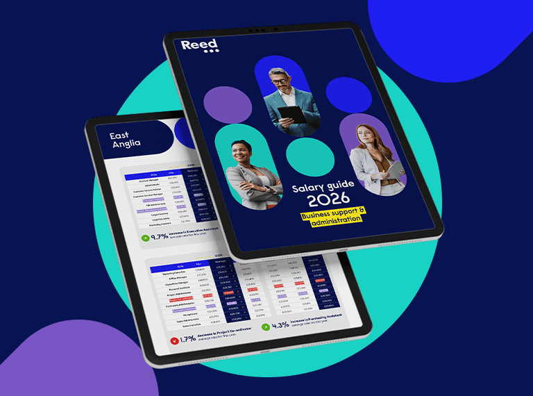 Reed's Business support and administration salary guide 2026