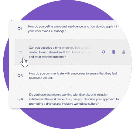 Interview Question Generator for Recruiters & HR | Reed